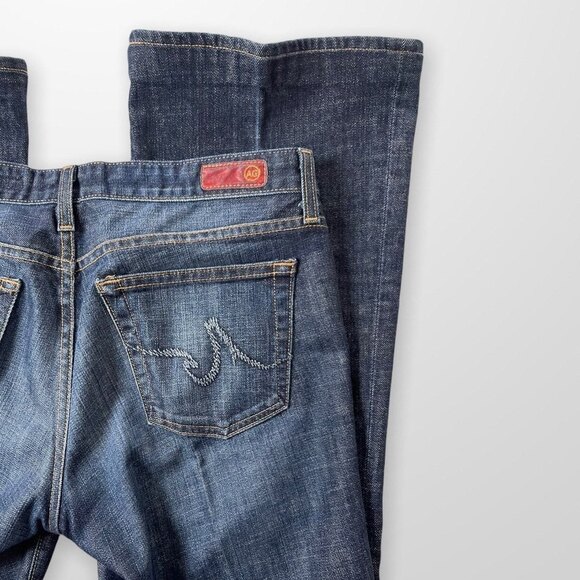 Women's AG Jeans The Club Darkwash Bootcut Size 30 - Picture 5 of 9